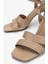 Kadın Vegan Bej Topuklu Ayakkabı 1073 622 Bn Ayk Y25 Nude Cılt 3