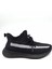 Siyah Spor Unisex Reflektörlü Sneakers Antrenman Ayakkabı 2
