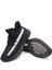 Siyah Spor Unisex Reflektörlü Sneakers Antrenman Ayakkabı 5