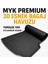 Volkswagen Tiguan 2024+ Üst Kademe Myk 3D Premium Yumuşak Bagaj Havuzu 3