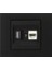 Grano Metalik Siyah USB Data Prizi ÜRÜN ÇERÇEVİZDİR 1