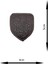 Ütü ile Yapışan Arma - Patch - Delik Yama Set-4 Modeli Gri (4'lü Set) 4