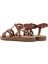 Kadın Taba Kroko Sandalet 25SFE4642E3 5