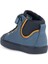 Erkek Bebek Lacivert Gisli B Bantlı Deri Spor Sneaker B361NB0MEFUC4B2V 3