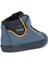 Erkek Bebek Lacivert Gisli B Bantlı Deri Spor Sneaker B361NB0MEFUC4B2V 4