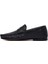 Erkek Siyah Deri Loafer 25SFD6028FT 2