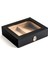 Siyah Camlı Kısa Humidor Puro Kutusu RC06SY 1
