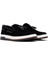 Erkek Siyah Püsküllü Süet Deri Casual Loafer 25SFD681110 3