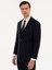 Erkek Açık Lacivert Slim Fit Yün Ceket 50223523-VR059 3