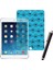 Apple iPad 5 ve 6 Nesil Uyumlu Smart Cover Tablet Kılıfı Ekran Koruyucu Kalem Set 2