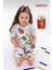 Özel Kalemli Boyanabilir Kısa Kollu Çocuk Pijama Takımı 012X 1