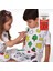 Özel Kalemli Boyanabilir Kısa Kollu Çocuk Pijama Takımı 012X 2