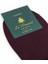Bordo Ultra Lüks Görünmez 6'lı Bambu Erkek Çorap CRP375 2
