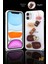 Apple Iphone 11 Uyumlu Kabartmalı Figürlü Trend Simli Şık Kapak Kılıf 1