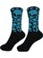 Blue Alien Uzay Temalı Tenis Spor Çorap 4