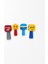 Sprunki 4 Adet Kaliteli Yeni Figür 7 cm LEGO Guys, Jellyfish Aurelia , Mr.panic 2