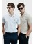 Logolu Pamuklu Comfort Fit Düğmeli Polo Yaka 2'li T Shirt Erkek T Shirt 111040206S2 1