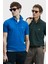 Logolu Pamuklu Comfort Fit Düğmeli Polo Yaka 2'li T Shirt Erkek T Shirt 111040206S2 1