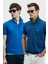 Logolu Pamuklu Comfort Fit Düğmeli Polo Yaka 2'li T Shirt Erkek T Shirt 111040206S2 1