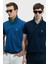 Logolu Pamuklu Comfort Fit Düğmeli Polo Yaka 2'li T Shirt Erkek T Shirt 111040206S2 1