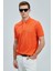 Logolu Pamuklu Comfort Fit Düğmeli Polo Yaka 2'li T Shirt Erkek T Shirt 111040206S2 2