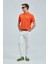 Logolu Pamuklu Comfort Fit Düğmeli Polo Yaka 2'li T Shirt Erkek T Shirt 111040206S2 4