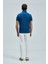 Logolu Pamuklu Comfort Fit Düğmeli Polo Yaka 2'li T Shirt Erkek T Shirt 111040206S2 5