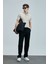 Logolu Pamuklu Comfort Fit Düğmeli Polo Yaka 2'li T Shirt Erkek T Shirt 111040206S2 5
