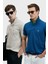 Logolu Pamuklu Comfort Fit Düğmeli Polo Yaka 2'li T Shirt Erkek T Shirt 111040206S2 1