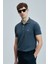 Logolu Pamuklu Comfort Fit Düğmeli Polo Yaka 2'li T Shirt Erkek T Shirt 111040206S2 2