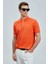 Logolu Pamuklu Comfort Fit Düğmeli Polo Yaka 2'li T Shirt Erkek T Shirt 111040206S2 3