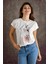 Halfface Kadın Baskılı T-Shirt 3