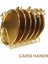 Çarşı Hanem 1 Adet Metal Tabaklık Gold Metal Organizer Tepsi Tabak Standı Bulaşıklık 6"lı 4