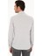 Erkek Gri Slim Fit Uzun Kollu Gömlek 50220742-VR024 5