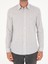 Erkek Gri Slim Fit Uzun Kollu Gömlek 50220742-VR024 6