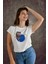 Dancing Point Kadın Baskılı T-Shirt 5