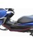 Motosiklet Aksesuar Koruyucu Paspas Skyjet Rivero 125 Uyumlu Kırmızı Kenar Overloklu 1