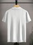 Erkek Beyaz Çizgili Kısa Kollu Triko T-Shirt 3