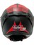867 Blade Siyah Kırmızı Kask 5