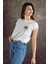 Overthinking Pocket Kadın Baskılı T-Shirt 5