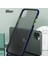 iPhone 11 Kılıf Mat Yüzey Renkli Kenar Silikon 1