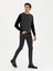 Erkek Siyah Slim Fit Bisiklet Yaka Triko Kazak 50234952-VR046 4