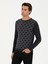 Erkek Antrasit Slim Fit Bisiklet Yaka Triko Kazak 50234971-VR006 1
