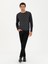 Erkek Antrasit Slim Fit Bisiklet Yaka Triko Kazak 50234971-VR006 4