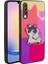 Samsung Galaxy A70 Uyumlu Ikonik Figürlü Kabartmalı Parlayan Kapak Kılıf 1