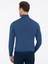 Erkek İndigo Slim Fit Yarım Balıkçı Basic Triko Kazak 50237040-VR028 4