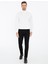 Erkek Ekru Slim Fit Yarım Balıkçı Basic Triko Kazak 50237040-VR019 5