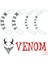 Mt-07 Venom Jant Sticker Yarım Şerit 1