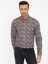 Erkek Kahverengi Slim Fit Uzun Kollu Gömlek 50239693-VR029 1