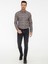Erkek Kahverengi Slim Fit Uzun Kollu Gömlek 50239693-VR029 4